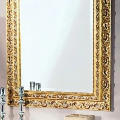 Top 10 ⭐ Barockspiegel Mit Geschnitztem Holzrahmen Natale & Blattgold Auflage ❤️ -Baixon Shop barockspiegel mit geschnitztem holzrahmen blattgold auflage natale 03