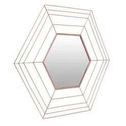 Aktion ? Design Metall Spiegel In Kupferfarben - Monika ?