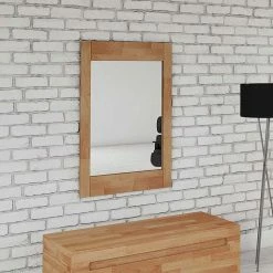 Großhandel ? Dielenspiegel Vantonio Aus Buche Massiv ? -Baixon Shop dielenspiegel buche massiv 70 cm vantonio 01