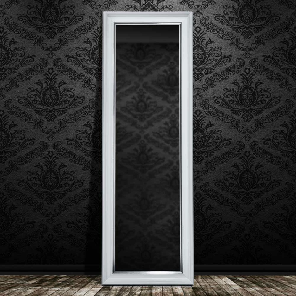 Auslauf ? Klassischer Wandspiegel In Weiß 50x150 Cm - Devenia ? 2 Auslauf ? Klassischer Wandspiegel In Weiß 50x150 Cm - Devenia ? – Bild 2