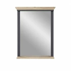 Aktion ? Landhaus Flurspiegel In Dunkelgrau - Thumbs ❤️