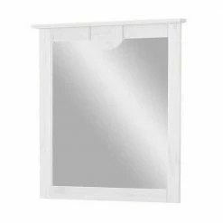 Aktion ? Landhaus Spiegel Mit Weißem Holzrahmen - Vesrav ?