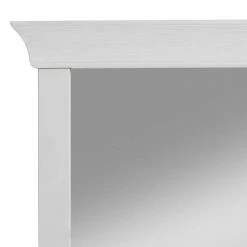 Neu ? Weißer Wandspiegel Mit Kleiderhaken - Satumare ? 10 Neu ? Weißer Wandspiegel Mit Kleiderhaken - Satumare ? -Baixon Shop weisser wandspiegel mit kleiderhaken landhausstil 107x85x7 satumare 04