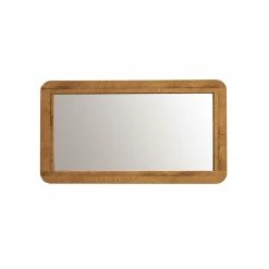 Billig ? Wildeiche Wandspiegel Mit Abgerundeten Ecken - Eavy ?