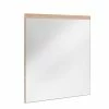Neu ? Zeitloser Wandspiegel 75x87x2 Cm - Nusenia ? -Baixon Shop zeitloser wandspiegel 75x87x2 cm in wildeiche nachbildung nusenia f